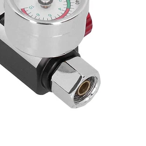 G1/4in Thread Spray Paint Pressure Regulator Adjusting Valve Gauge New - Picture 1 of 23
