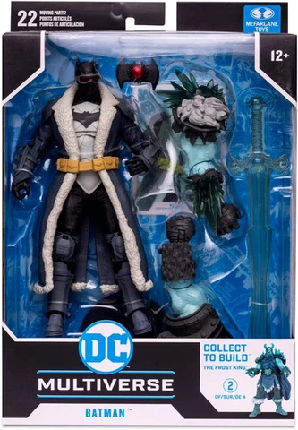 McFarlane DC BATMAN Action Figure Justice League Endless Winter Frost King BAF Cover