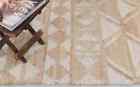 Natural Wool Jute Ivory High Quality Hand Woven Premium Quality Boho Style Rug,