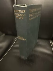 The Chief American Poets 1st Edition Poems of Bryant Poe Emerson Longellow 1905 - Picture 1 of 12