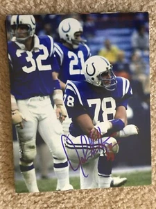Baltimore Colts John Dutton signed 8x10 W/COA - Picture 1 of 1