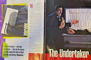 1993 WWF Wrestler The Undertaker Mark William Calaway - Picture 1 of 2