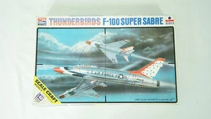 ESCI Scale Craft 1/48 Kit F-100 Super Sabre USAF Thunderbirds Item SC-4017 G1-4 - Picture 1 of 11