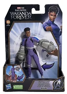 Vibranium Power SHURI 6" Black Panther Wakanda Forever Action Figure Marvel NEW - Picture 1 of 16
