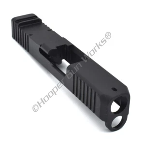 HGW 26 EDC 9mm RMR Slide for Glock 26 Stainless Steel Bull Nose Black - Picture 1 of 3
