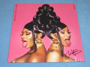 WAP by CARDI B & MEGAN THEE STALLION 12" Single (Vinyl Record, 2020) ~PINK VINYL - Foto 1 di 7