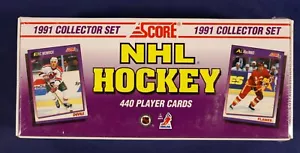 1991-92 Score Hockey Unopened Complete Box Set (440) Factory Sealed *inve - Picture 1 of 4