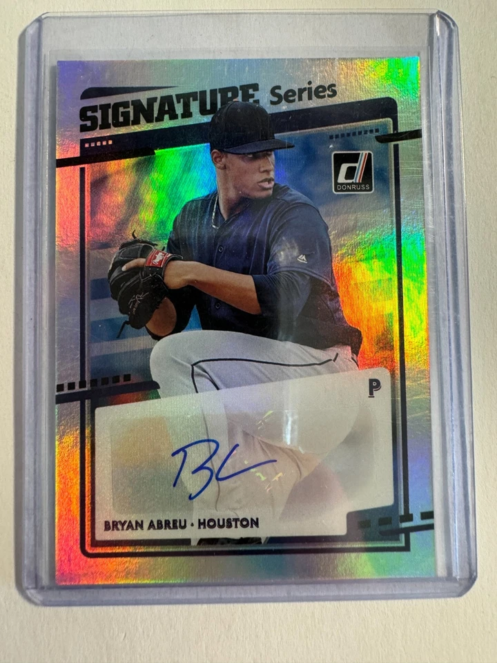 K147,095 - 2020 Donruss Signature Series #40 Bryan Abreu Auto - Image 1 of 1