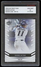 SHOHEI OHTANI 2018 LEAF DRAFT YEAR 1ST GRADED 10 ROOKIE CARD RC MLB ANGELS