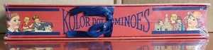 Kolor Dot Dominoes - T.J. Whitneys' Traditional Toys - Six Color Dot Domino Set - Picture 1 of 3