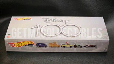 HOT WHEELS DISNEY 100 PLATINUM ANNIVERSARY PIXAR PIZZA PLANET 5 PACK SAVE 6% GMC - Image 1 of 4