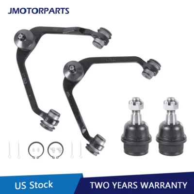 Pair Front Upper Control Arm Lower Ball Joints For Ford F150 F250 Expedition 2WD - Imagem 1 de 4