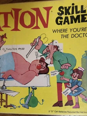 Operation Smoking Doctor Vintage 1965 Board Game INCOMPLETE - Image 1 of 4