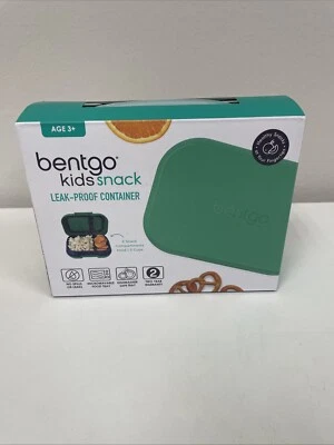 Bentgo Kids' Snack Leak-proof Storage Container Green/Navy G97 - Image 1 of 4