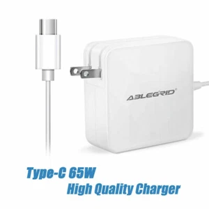 Type-C 65W Adapter Charger for ThinkPad T580 P51s P52s Power Supply Cord Mains - Picture 1 of 7