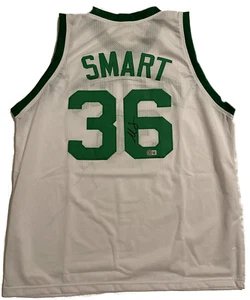 Marcus Smart Autographed Boston Celtics Signed Custom Jersey Beckett BAS COA - Picture 1 of 3
