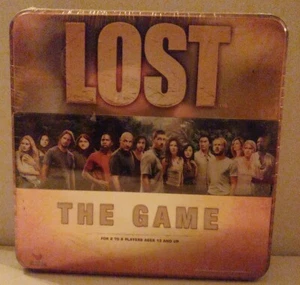 Lost The Game  Board Game Based on TV Series - New Sealed in Tin 2006 - Picture 1 of 2