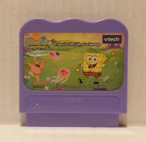 VTech VSmile learning system SpongeBob in the life of a Game tested&works well - Picture 1 of 15