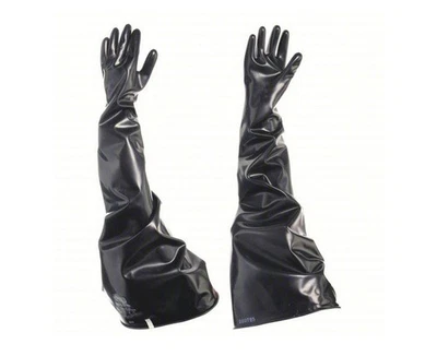 Honeywell North Butyl Glovebox Chemical Resistant Gloves Size: 10-1/2 *NEW*
