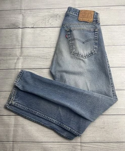 Vintage 80er Levis 501 Jeans Herren 34x27 blau Button Fly USA Fehler - Bild 1 von 11