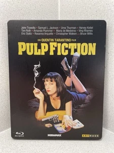 Pulp Fiction Blu Ray Steelbook German Import Quentin Tarantino - Picture 1 of 8