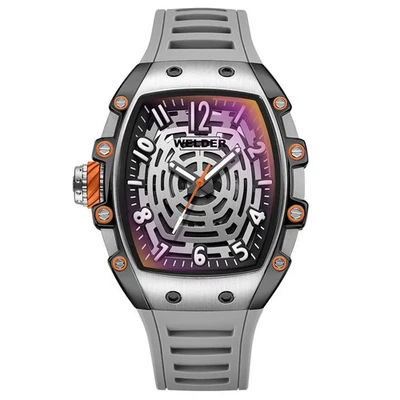 Reloj pulsera deportivo de cuarzo para hombre Welder W75 exclusivo WRH3009-R Foto 1 de 4
