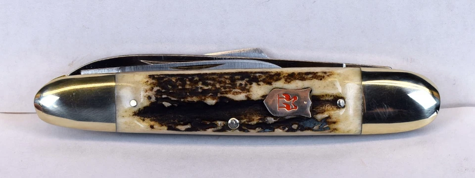 CUCHILLO WHITTLER ROBERT KLAAS KISSING CRANES SOL ALEMANIA 3315 XXIV STAG SWELL END Foto 1 de 4