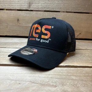 RES Power For Good 0 Carbon Black Snapback Trucker Hat Cap - Picture 1 of 10