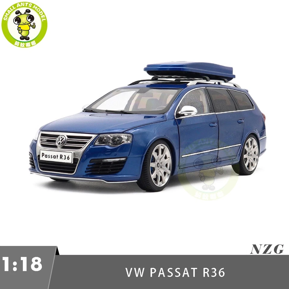 1/18 NZG VW Volkswagen Passat Estate R36 универсал синий литая модель автомобиля - Изображение 1 из 4