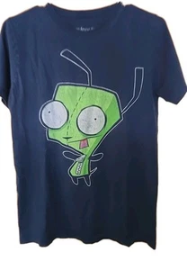 Invader Zim mächtiges feines T-Shirt Größe Small Y2K - Bild 1 von 4