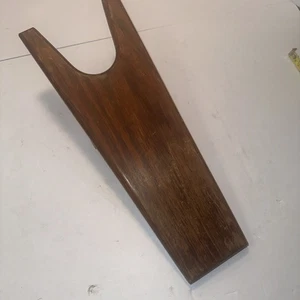 Vintage Handcrafted Solid Wood Boot Jack Shoe Remover Old Western Cowboy Farmer - Picture 1 of 3