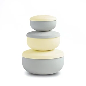 Silicone Bowl Set of 3 with Lids – Multi-Size, Leak-Proof, BPA-Free Food Stor... - Picture 1 of 6