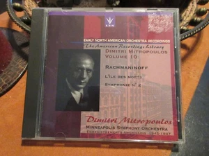 DIMITRI MITROPOULOS Vol 10 The Early N American Orches Recording Library CD #168 - Picture 1 of 5