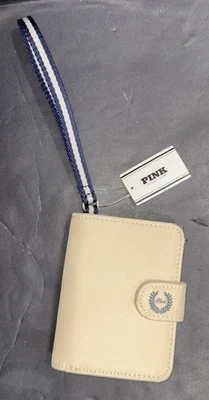 Pink by Victoria’s Secret Transparent Window ID Holder Wristlet New - Image 1 of 4