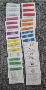 Monopoly Here and Now Game Property Title Deed Cards  Set - Picture 1 of 5