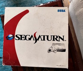 Sega Saturn Console HST-0014 White Complete with box. AUS Seller