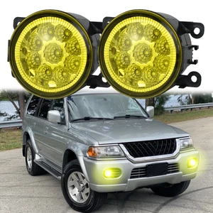 Par de luces antiniebla para parachoques delantero diestro y derecho para Mitsubishi Montero Sport 2000 2001-2004 - Imagen 1 de 12