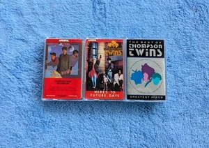 THOMPSON TWINS 4 Cassette Tape Lot New Wave Here's To Future Days Into The Gap - Picture 1 of 4