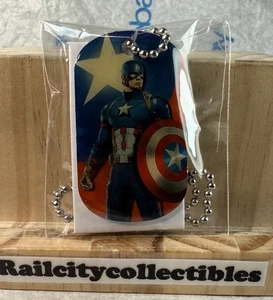 2016 Captain America Civil War (Walmart) Dog Tags #1 - Captain America - Picture 1 of 3