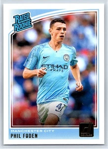 2018-19 Donruss Phil Foden Rated Rookie Manchester City RC #179 - Picture 1 of 2