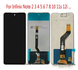 u LCD Display Touchscreen Baugruppe für Infinix Note 2 3 4 5 6 7 8 10 11s 12i... - Bild 1 von 17