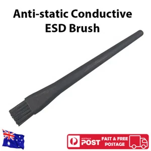 Plastic Flat Anti Static Conductive ESD Brush for PCB, Electronics,Computer 18mm - Picture 1 of 3