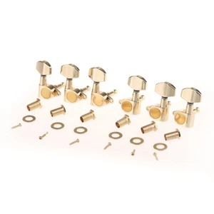 Musiclily Pro Gold 3L3R versiegelt Maschinenköpfe Stimmstifte Set für Epiphone Gitarre - Bild 1 von 6