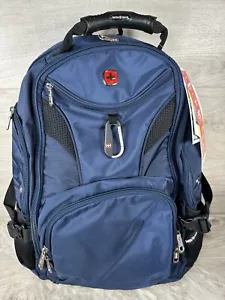 SwissGear 5977 ScanSmart Laptop Backpack, Black, 17-Inch 17-Inch, Blue - Picture 1 of 6