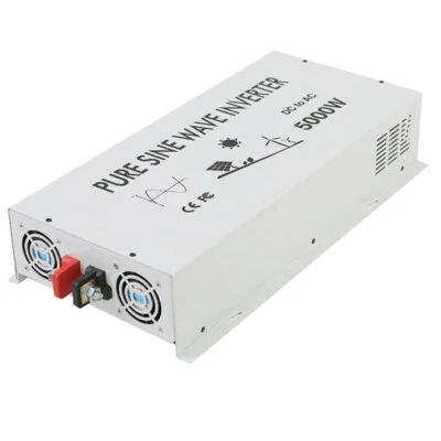 5000W Power Converter Pure Sine Wave Inverter 12V DC to AC 240V Car Truck Home - image 1 of 4