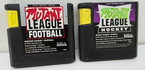 Sega Genesis Mutant League Football & Hockey Game Cartridge (Tested) EA - Picture 1 of 15