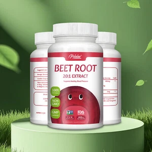 Rote Beete 400mg - Herz & Blutdruck Gesundheit, höchste Absorption, größter Nutzen - Bild 1 von 12