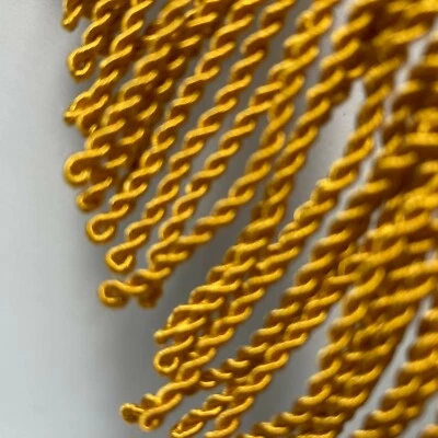 2" Bullion Fringe Gold Trim for Fabric Sewing Crafts 20 Yards Conso By The Yard - Image 1 of 4