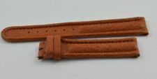 Kaufmann Ostrich Leather Bracelet 20MM For Buckle Clasp 18MM Braun