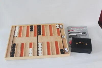 BACKGAMMON TRAVEL TRIDIMENSINAL Book Playing Cards - Image 1 of 4